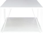 Τραπέζι σαλονιού Tars pakoworld λευκό 120x50x30εκ - Image 4