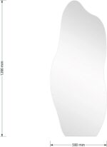 Καθρέπτης Ιrregular 1 pakoworld 50x1x120εκ - Image 3