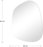 Καθρέπτης Ιrregular 4 pakoworld 46x1x60εκ - Image 4