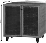 Παπουτσοθήκη-ντουλάπι Ronan pakoworld χρώμα wenge 70.5x35x66εκ - Image 4