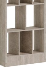Βιβλιοθήκη Dividre pakoworld sonoma oak μελαμίνης 80x30x181εκ - Image 5
