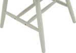 Καρέκλα Larus pakoworld φυσικό ξύλo rubberwood ανθρακί-λευκό 50x49x90εκ. - Image 6