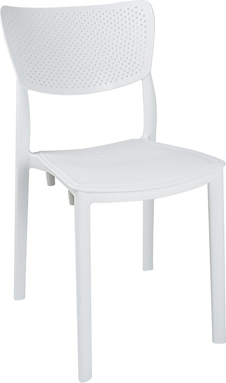 253-000016 Καρέκλα Ignite pakoworld PP λευκό - Image 1