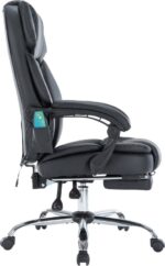 Καρέκλα γραφείου διευθυντή Thrive pakoworld Premium Quality μηχανισμός massage-θερμαινόμενη πλάτη pu - Image 5