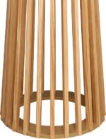 Τραπέζι μπαρ Domonic pakoworld mdf φυσικό Φ60x105εκ - Image 3
