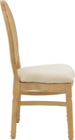 Καρέκλα Canco pakoworld φυσικό rubberwood-φυσικό rattan 50x53x98εκ - Image 3