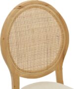 Καρέκλα Canco pakoworld φυσικό rubberwood-φυσικό rattan 50x53x98εκ - Image 6