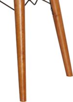 Καρέκλα Nevis I pakoworld ανθρακί antique ύφασμα-καρυδί πόδι - Image 6