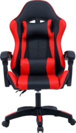 Καρέκλα γραφείου gaming William pakoworld PU μαύρο-κόκκινο - Image 6