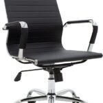 Καρέκλα γραφείου διευθυντή Valter pakoworld μαύρο pu 55.5x58x108εκ