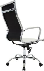 Καρέκλα γραφείου διευθυντή Valter pakoworld λευκό pu 55.5x58x108εκ - Image 2