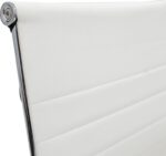 Καρέκλα γραφείου επισκέπτη Valter pakoworld λευκό pu 55.5x48x88εκ - Image 5