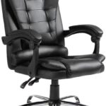 Καρέκλα γραφείου διευθυντή Benett pakoworld μαύρο pu 62x48x110εκ