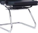 Καρέκλα γραφείου επισκέπτη Tokyo pakoworld μαύρο pu 55.5x48x88εκ - Image 3