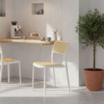 Καρέκλα Westley pakoworld pp φυσικό-λευκό 55x47x81εκ - Image 2
