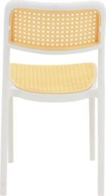 Καρέκλα Westley pakoworld pp φυσικό-λευκό 55x47x81εκ - Image 6