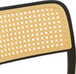 Καρέκλα Westley pakoworld pp φυσικό-μαύρο 55x47x81εκ - Image 6