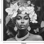 Πίνακας σε καμβά Beauty 3D Inart 100x3x100εκ - Image 2