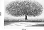 Πίνακας σε καμβά Forestree 3D Inart 90x3x60εκ - Image 2