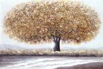 Πίνακας σε καμβά Forestree 3D Inart 90x3x60εκ
