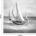 Πίνακας σε καμβά Sailer Inart 100x3x100εκ - Image 2