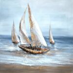 Πίνακας σε καμβά Sailer Inart 100x3x100εκ
