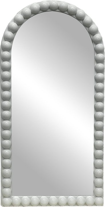298-000012 Καθρέπτης Pavloval pakoworld ασημί pp 42x3.5x81εκ - Image 1