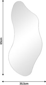 Καθρέπτης Vanis pakoworld 30.5x1x65εκ - Image 2