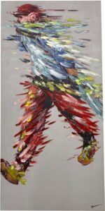 Πίνακας σε καμβά Walking Inart 70x3x140εκ