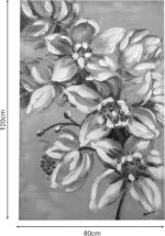 Πίνακας σε καμβά Flourish I Inart 80x3x120εκ - Image 2