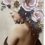 Πίνακας σε καμβά Bezira 3D Inart 60x3x90εκ