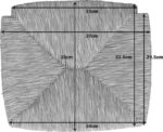 Ψάθα για ξύλινη καρέκλα Charchie pakoworld φυσικό 39x35x2εκ - Image 2