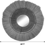 Καθρέπτης Krava Inart φυσικό ψάθα Φ77x3εκ - Image 2