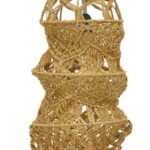 Φωτιστικό οροφής Frola Inart E27 φυσικό Φ25x115εκ
