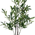 Διακοσμητικό φυτό Olive tree σε γλάστρα Inart πράσινο pp Υ120εκ