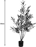 Διακοσμητικό φυτό Olive tree σε γλάστρα Inart πράσινο pp Υ120εκ - Image 4