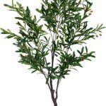 Διακοσμητικό φυτό Olive tree I σε γλάστρα Inart πράσινο pp Υ150εκ