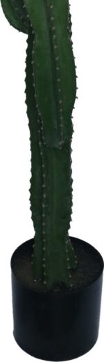 Διακοσμητικό φυτό Cactus I σε γλάστρα Inart πράσινο pp Υ155εκ - Image 3