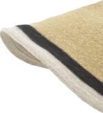 Φωτιστικό οροφής Hatchie Inart φυσικό-μαύρο-λευκό ψάθα-μέταλλο Φ120x144εκ - Image 3