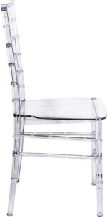 Καρέκλα Tiffany pakoworld διάφανο pc 38x38.5x88εκ - Image 4