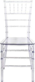 Καρέκλα Tiffany pakoworld διάφανο pc 38x38.5x88εκ - Image 5