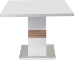 Τραπέζι Zoekrin Inart λευκό mdf 200x100x76εκ - Image 3