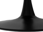 Tραπέζι Balou pakoworld mdf σε μαύρη απόχρωση Φ120x73εκ - Image 4