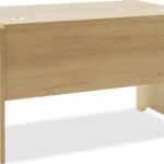 Γραφείο εργασίας επαγγελματικό Amazon pakoworld χρώμα sonoma 120x75x75εκ