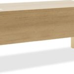 Γραφείο εργασίας επαγγελματικό Amazon pakoworld χρώμα sonoma 150x75x75εκ