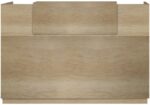 Γραφείο reception Lotus pakoworld σε χρώμα φυσικό 140x70x110εκ - Image 3
