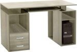 Γραφείο υπολογιστή Liberion pakoworld σε απόχρωση sonoma 120x55x76εκ