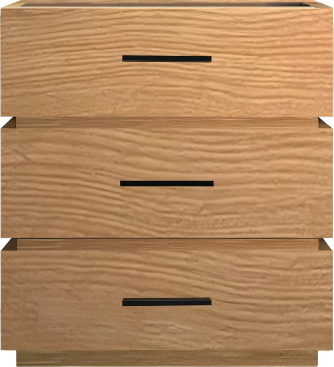 072-000141 Κομοδίνο Sonlen pakoworld mdf σε oak απόχρωση 60x40x66εκ - Image 1