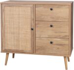Μπουφές Oslo pakoworld σε sonoma απόχρωση 85x39x79εκ - Image 2