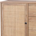 Μπουφές Oslo pakoworld σε sonoma απόχρωση 85x39x79εκ - Image 5
